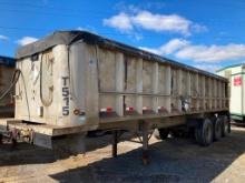 2000 Trailstar 33 ft aluminum dump and frame tri axle trailer