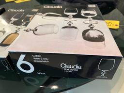 Claudia Fine Crystal Glassware