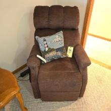 Pride Brown Cushioned Lift chair