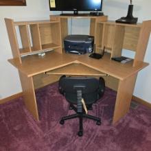 Desk W/ Swivel Chair