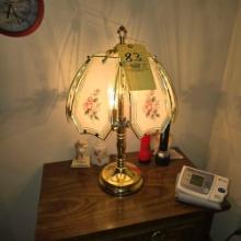 Vintage Hall Tree, Lamp & Collectibles