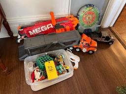 Nerf Toy, Tonka Truck, Toys
