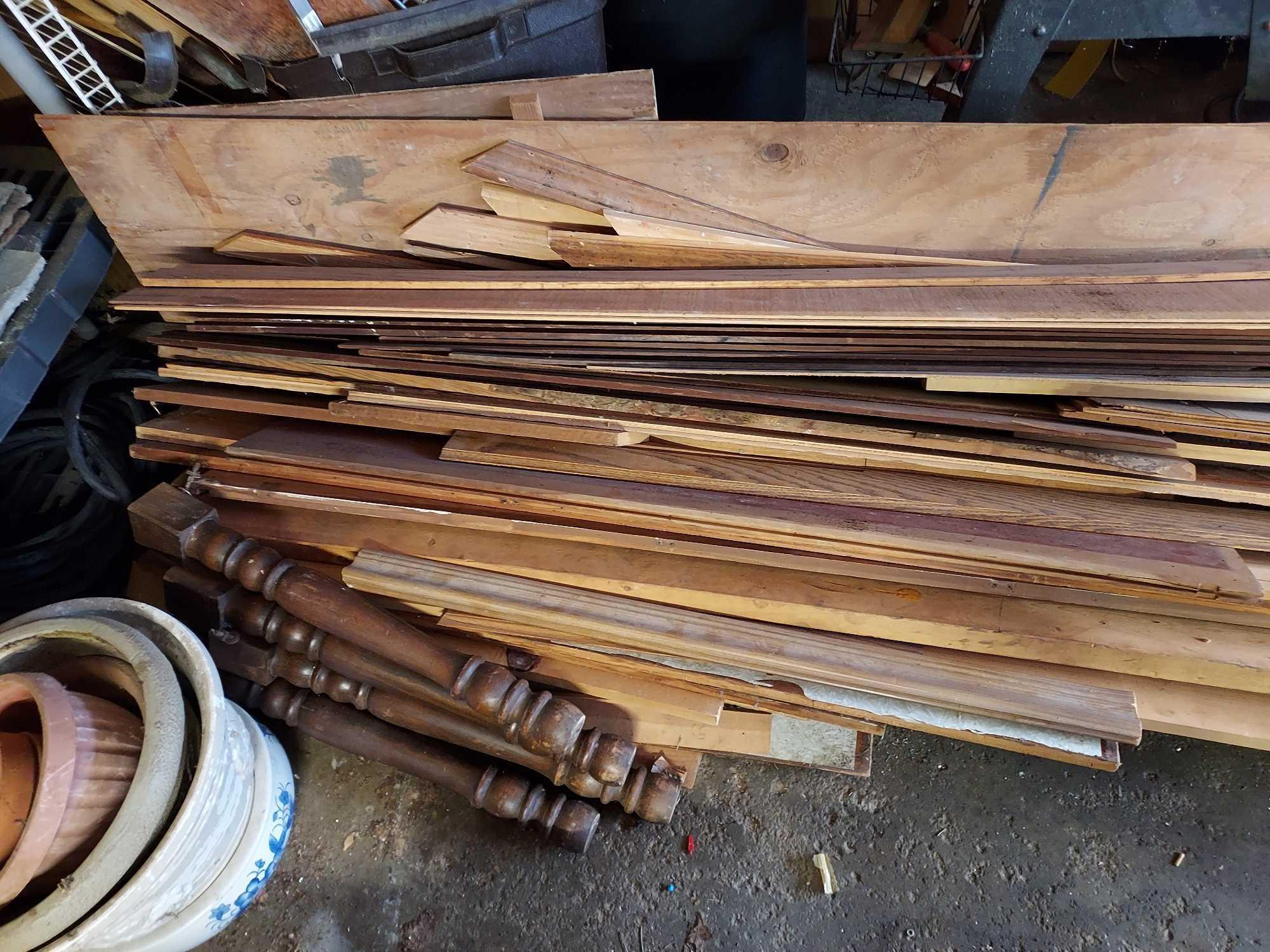 Large Assortment of Lumber