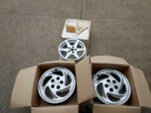 3 Boxes of Rims - Borbet & Other Brand