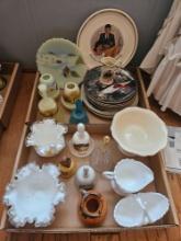 Collector Plates, Fenton Glassware, Bells and more.