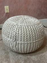 Knit Ottoman