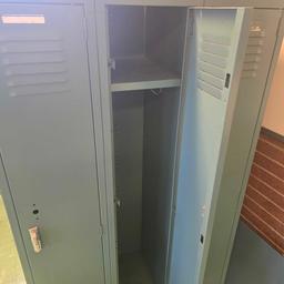 3 section lockers