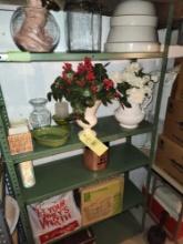 Vase, Pitcher Cookie Jar, Stoneware Bowls