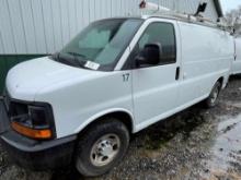 2007 Chevy 2500 van express 4.8 L engine. 94,842 mi.