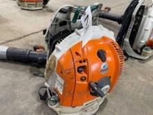 STIHL BR 600 backpack blower, runs