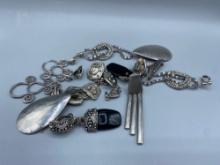 Sterling Silver & other assorted jewelry