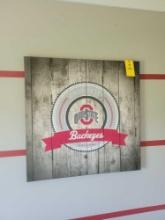 Large canvas Ohio State Buckeyes print