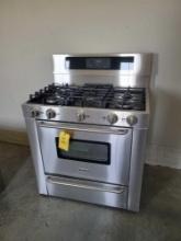 Kenmore Elite stainless steel 5 burner gas stove