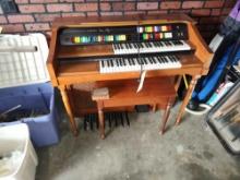 Lowery magic genie 88 organ with bench
