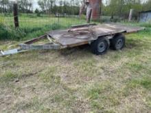 Homemade Tandem axle trailer