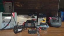 Battery Tester, Charger, Portable Power, & Power Inverter lot