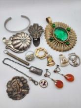 Antique & vintage costume jewelry lot