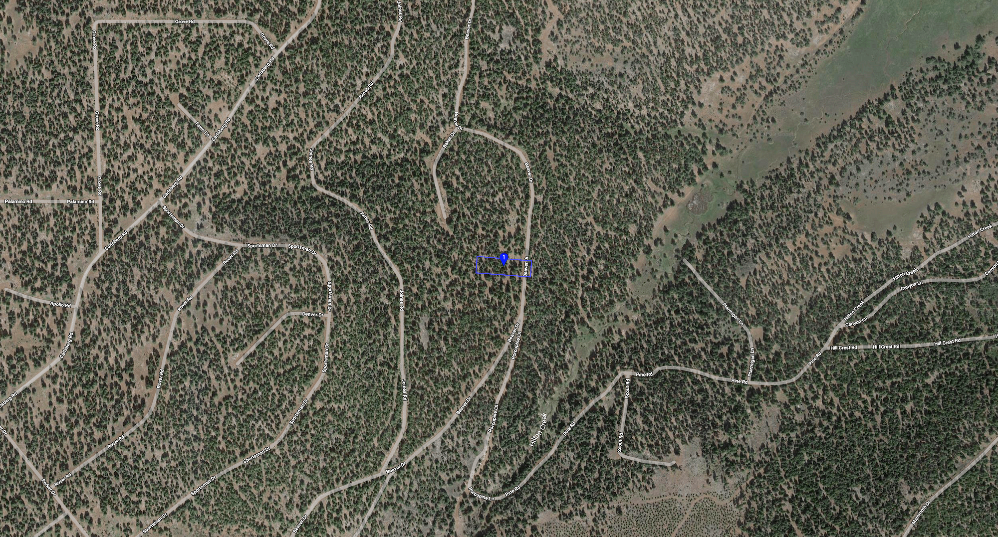 Build Your Home on an Acre of Peaceful California Pines!