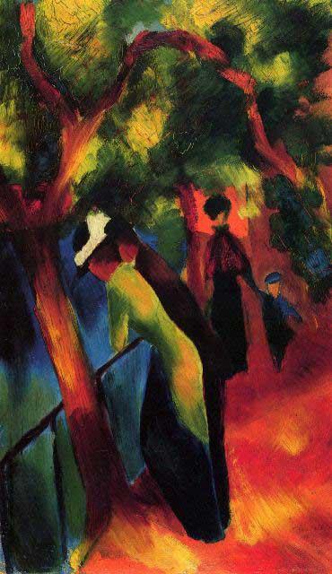 MACKE - Sunny Way By August MACKE