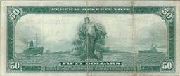 1914 $50 Federal Reserve Bank Note