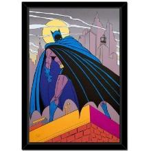 Batman Over Gotham by Bob Kane (1915-1998)