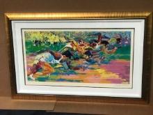 Olympic Track Runners by LeRoy Neiman