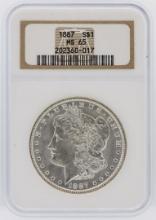 1887 NGC MS65 Morgan Silver Dollar