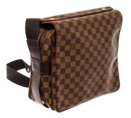 Louis Vuitton Brown Damier Ebene Canvas Naviglio Crossbody Bag