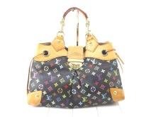 Louis Vuitton Black Multicolor Monogram Leather Ursula Bag