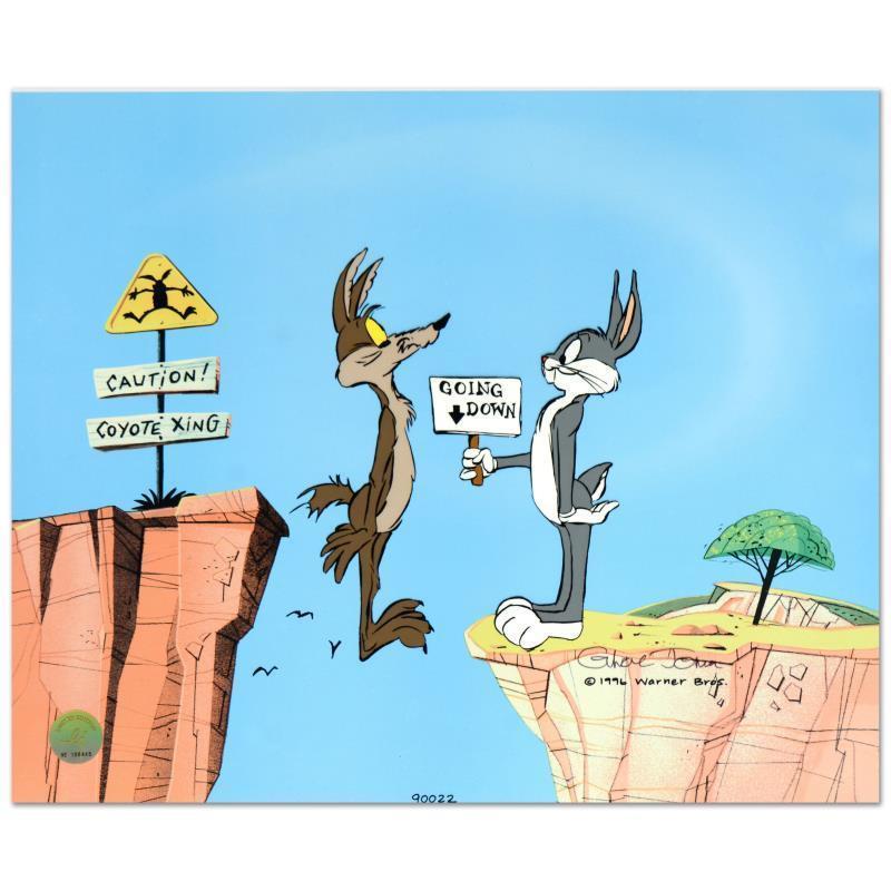 Coyote Crossing by Chuck Jones (1912-2002)