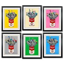 Tomato Pop Set by Mr Brainwash