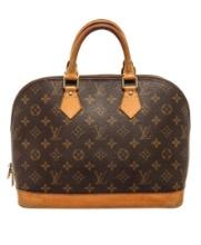 Louis Vuitton Brown Monogram Canvas Alma Handbag