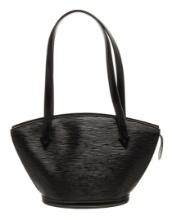 Louis Vuitton Black Epi Leather St. Jacques PM Shoulder Bag