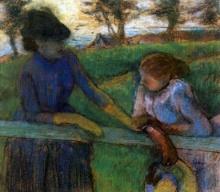 Edgar Degas - Conversation