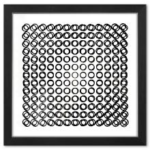 Trois Dimensions Optique de la serie Cinetiques by Vasarely (1908-1997)