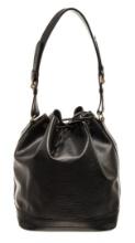 Louis Vuitton Black Epi Leather Noe Shoulder Bag