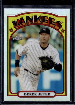 DEREK JETER 2013 TOPPS CHROME 1972 REFRACTOR INSERT