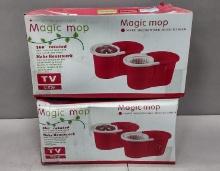 2 Magic Mop Mop Buckets