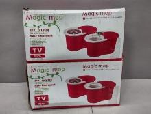 2 Magic Mop Mop Buckets
