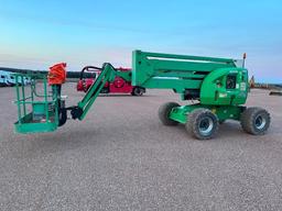 2012 JLG 450AJ Series II boom lift, 4x4, Deutz diesel engine, 45' lift, jib, 33x15.5-16.5 tires,