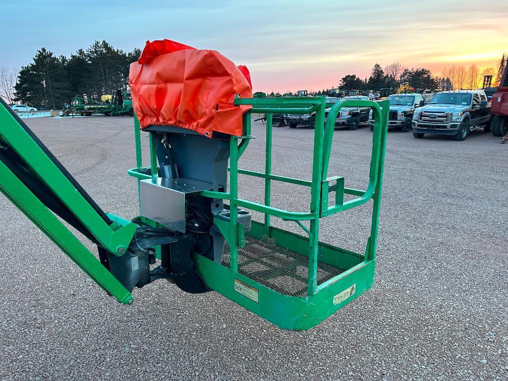 2012 JLG 450AJ Series II boom lift, 4x4, Deutz diesel engine, 45' lift, jib, 33x15.5-16.5 tires,