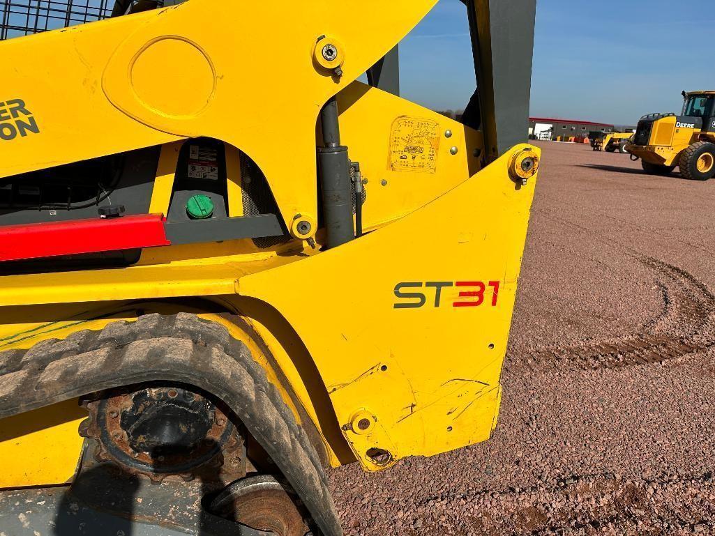 2019 Wacker Neuson ST31 track skid steer, OROPS, 12 1/2" tracks, aux hyds, pilot controls, Kohler