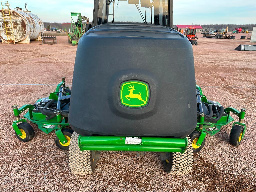 2008 John Deere 1600 Turbo Series II wide area mower, cab w/heat & AC, 4x4, 12' cut, hydro trans,