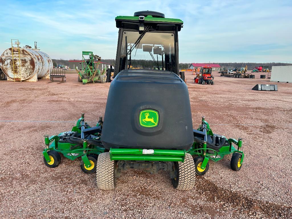 2008 John Deere 1600 Turbo Series II wide area mower, cab w/heat & AC, 4x4, 12' cut, hydro trans,