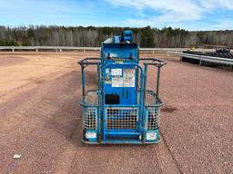 2007 Genie Z-40/23N boom lift, electric powered, 40' lift, jib, swivel basket, operational, 828 hrs