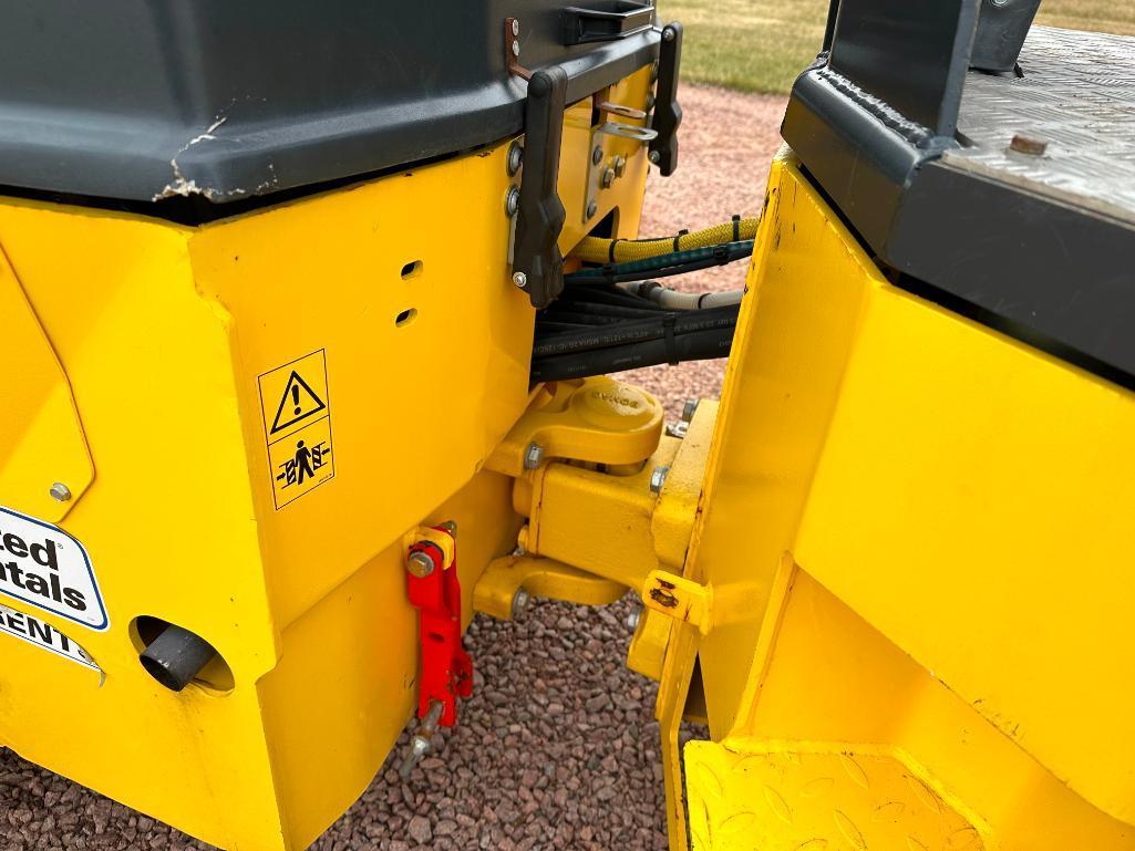 2018 Bomag BW120 SL-5 double drum roller, OROPS, 47" drums, Kubota diesel engine, hydro trans, water