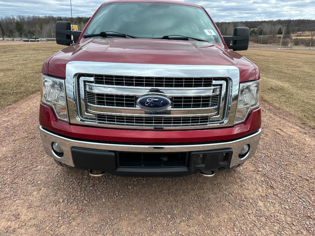 (TITLE) 2014 Ford F-150 XLT pickup truck, 4x4, 3.5L Eco Boost gas engine, crew cab, 6 1/2' box, auto