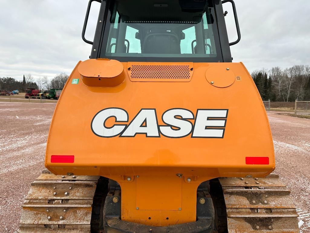 2020 Case 850M WT crawler dozer, cab w/AC, 24" track pads, hydro trans, 120" 6-way blade, sweeps,