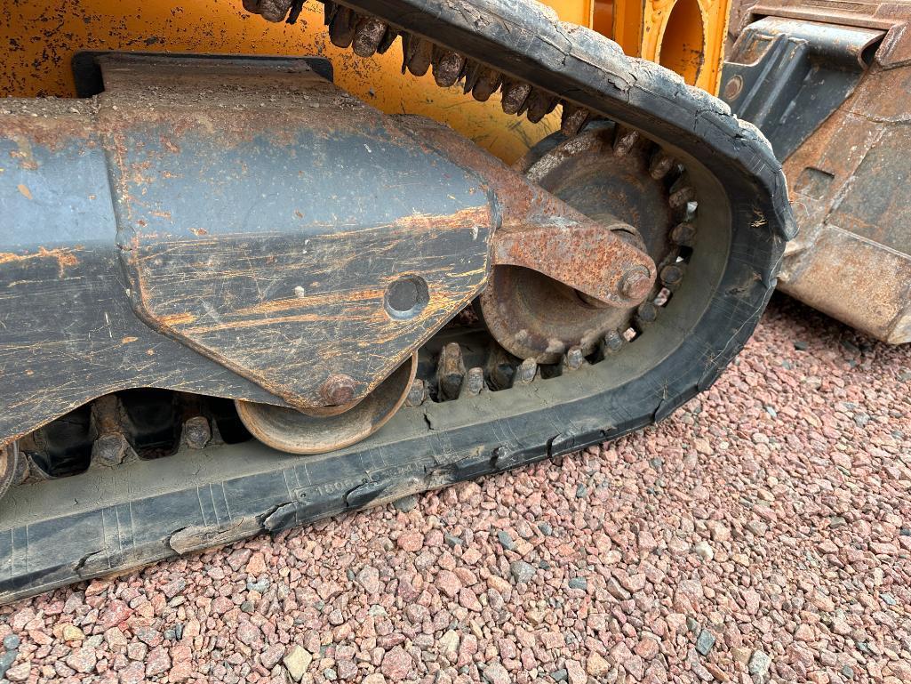 2016 Case TR270 track skid steer, cab w/AC, 12 1/2" rubber tracks, aux hyds, bucket, pilot controls,