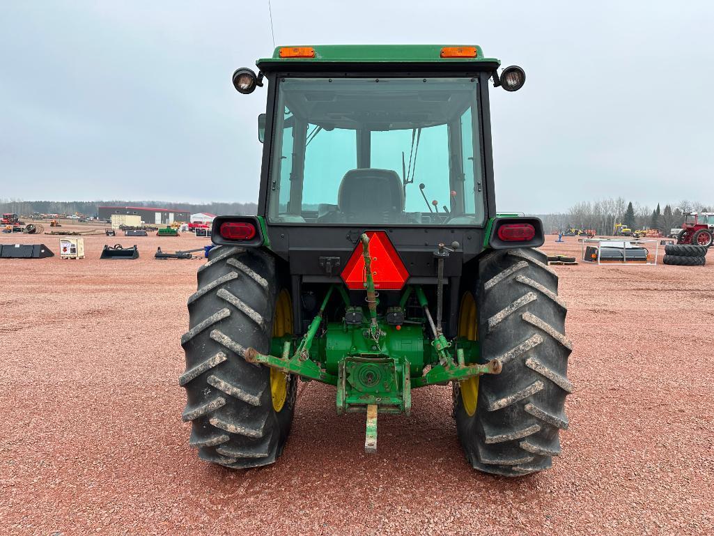 1983 John Deere 2550 tractor, CHA, John Deere 146 loader, 8-spd trans, 18.4x30 rear tires, 2-hyds,